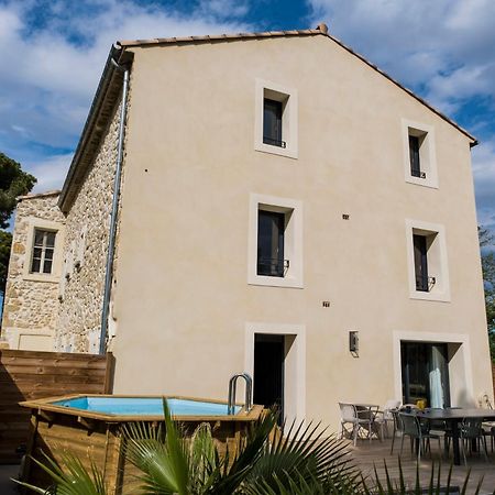Domaine De Merins, 10 Couchages Avec Piscine, Face A La Riviere, A 4Km De La Plage Fleury  Εξωτερικό φωτογραφία